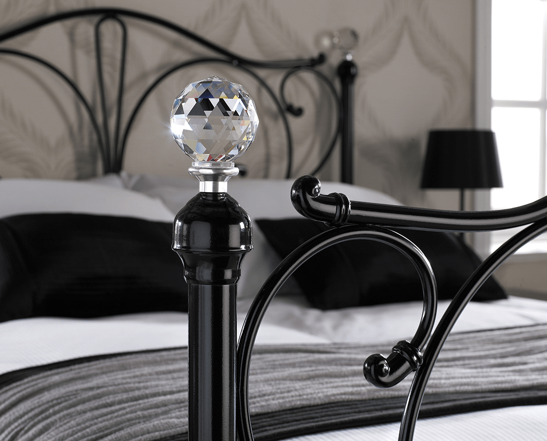 Eden Black Bed Frame