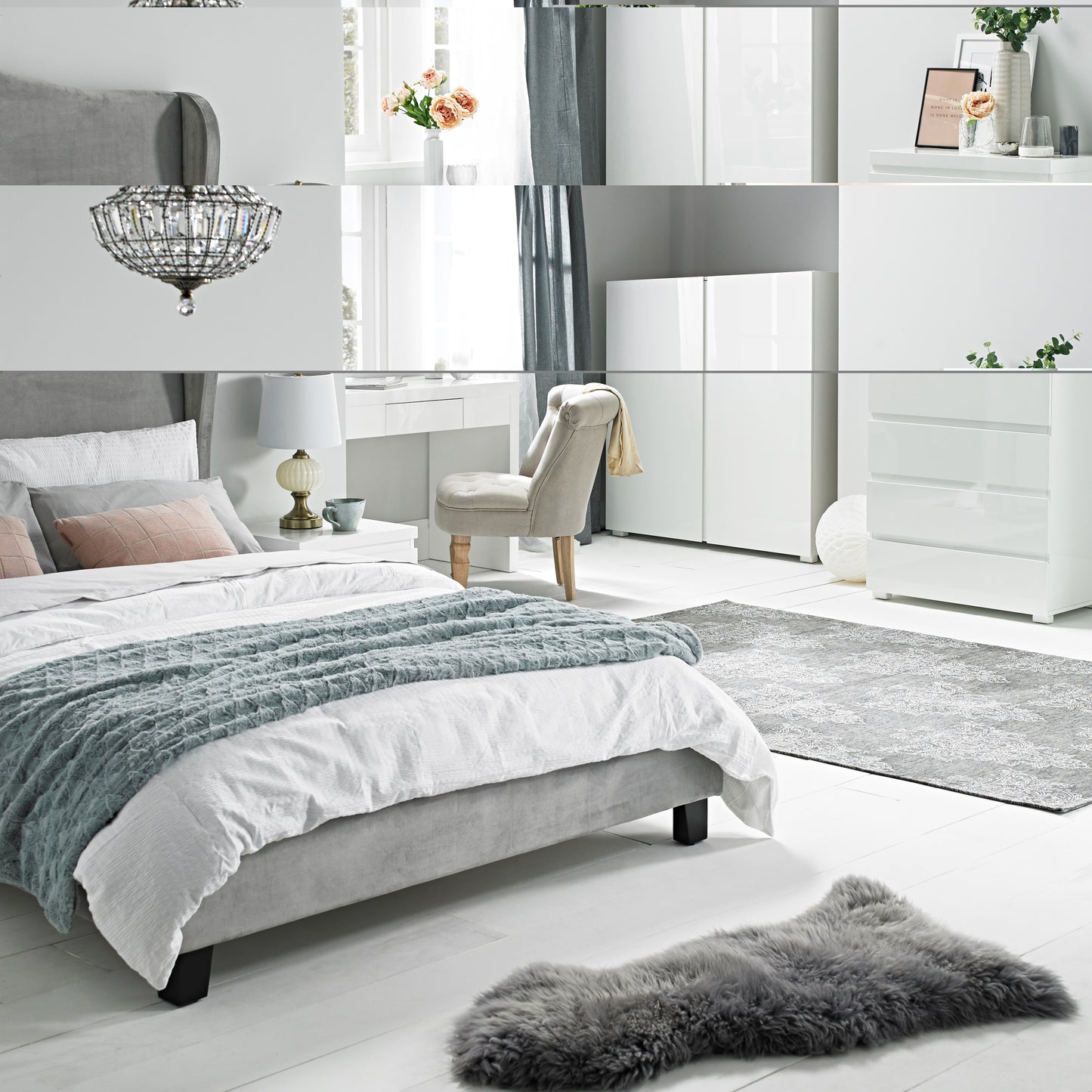 Mila King-size Bed Frame