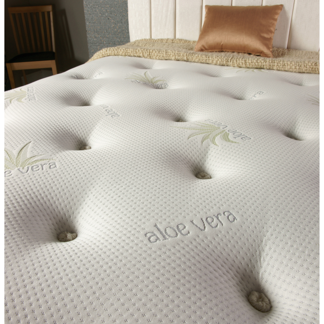 TENDERSLEEP Aloe-Vera 1000 Pocket Spring Memory Foam Mattress MEDIUM-FIRM FEEL