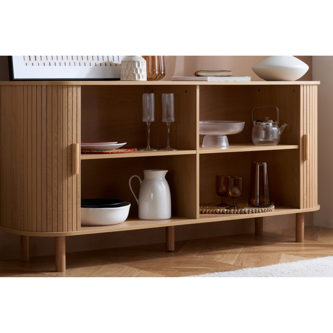 Lille Fluted Oak Sideboard