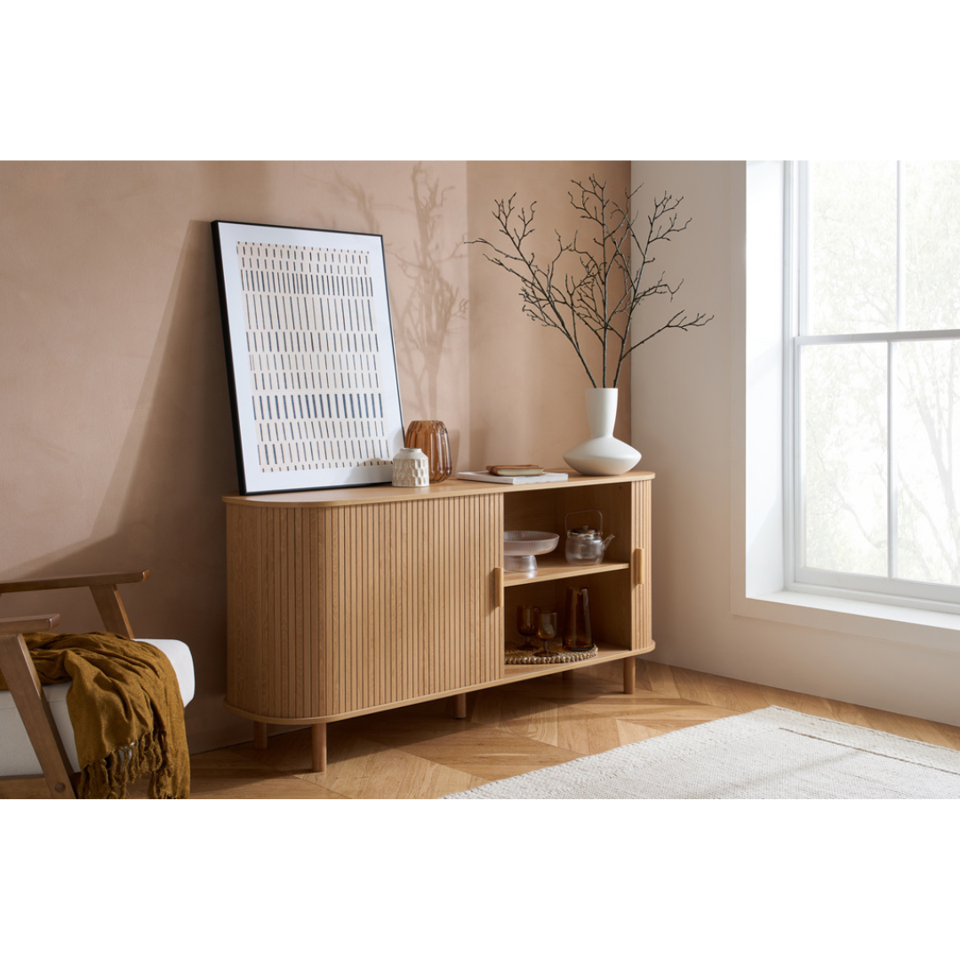 Lille Fluted Oak Sideboard