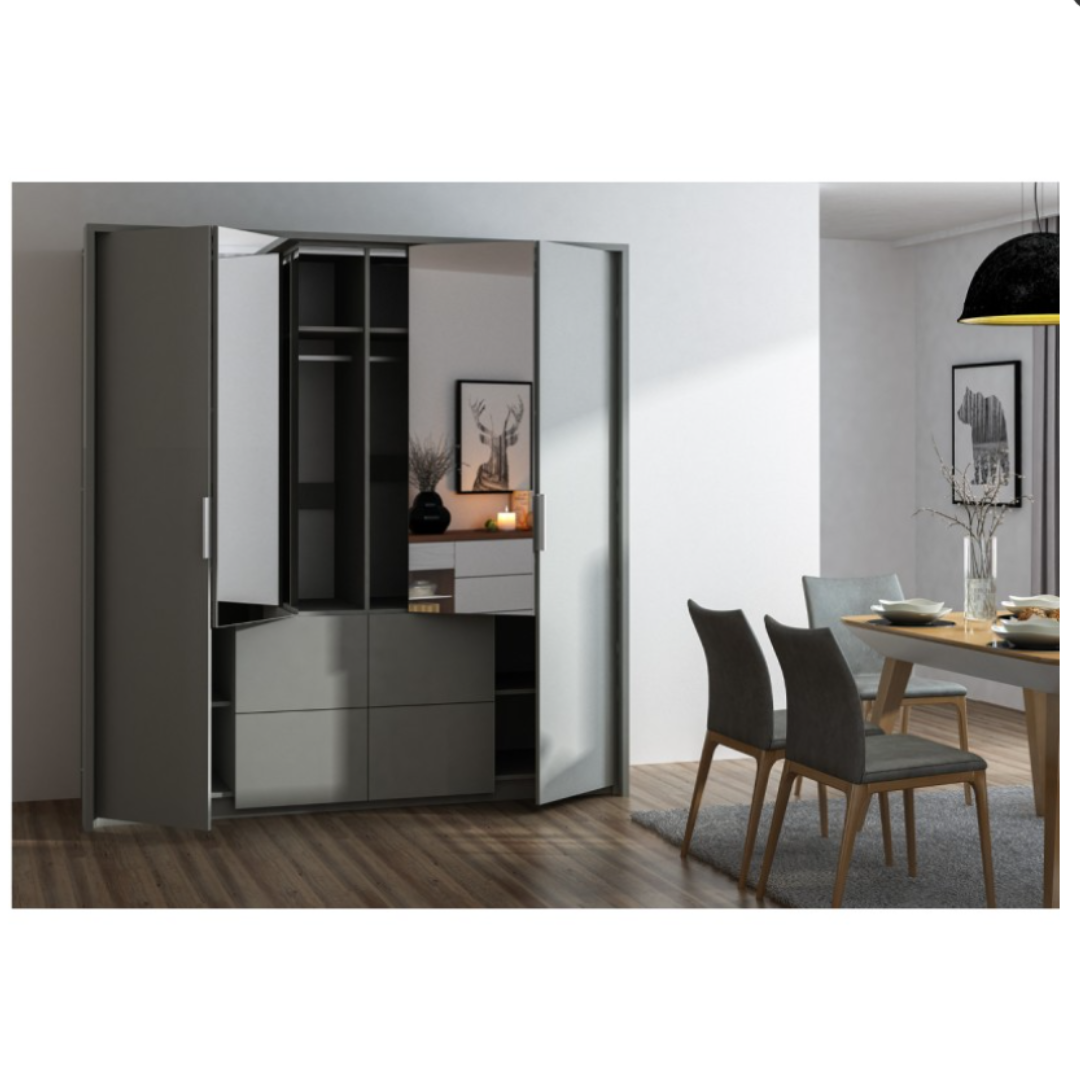 Eclipse Bi-Folding Sliding Wardrobe