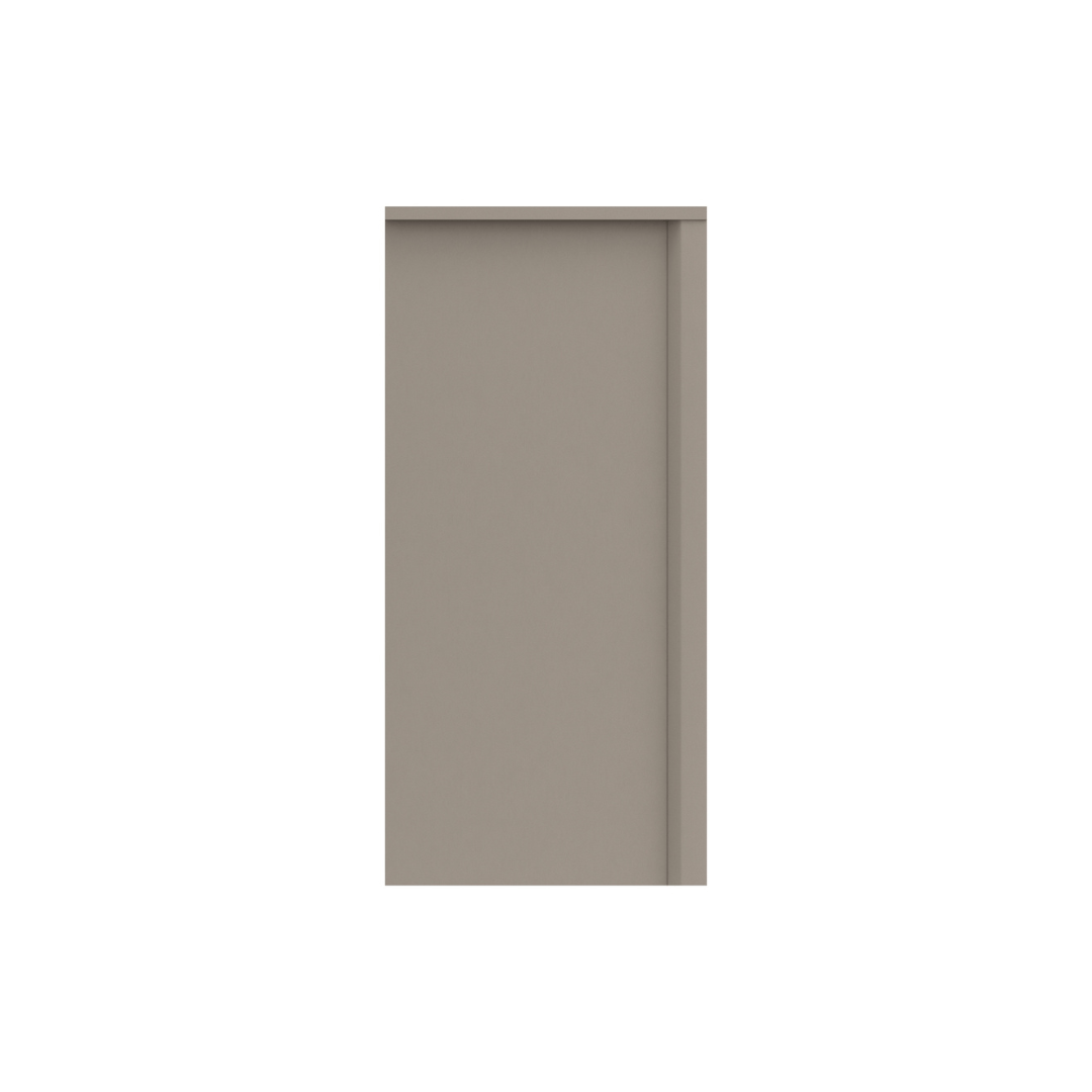 Castro Anthracite Larch 5 Drawer Tallboy (Assembled) - Furniturezone