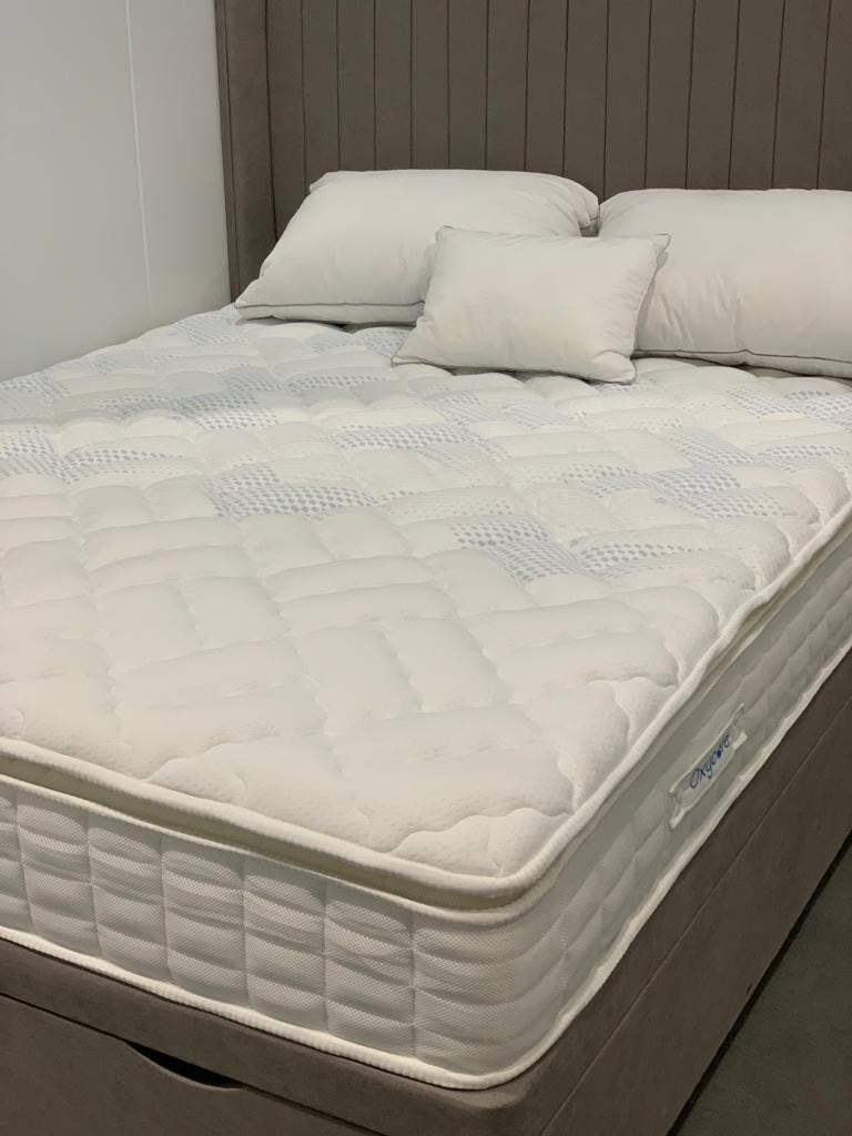 KOMFILINE Oxycore 1000 Pocket Pillow Top Memory Foam Mattress MEDIUM-FIRM FEEL