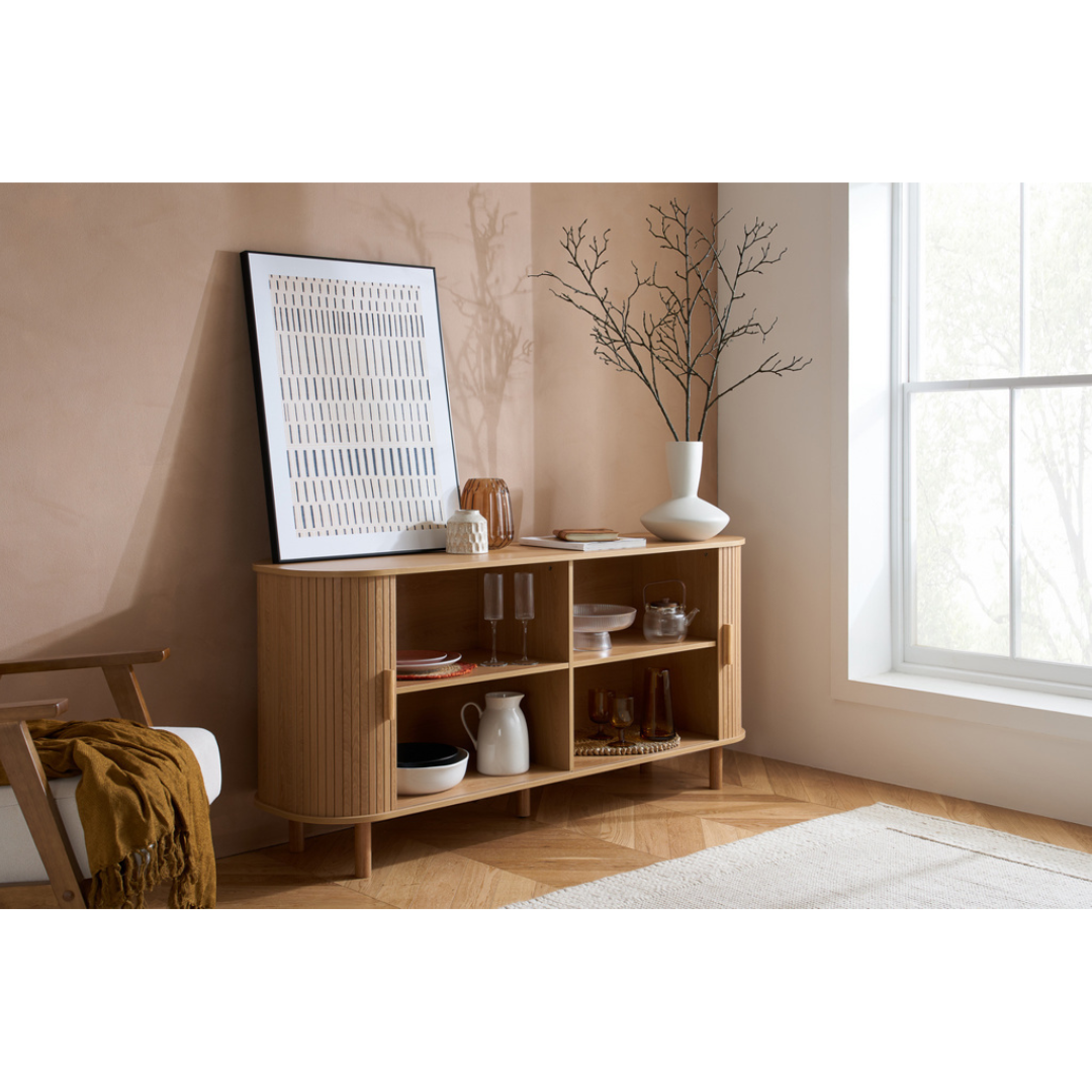 Lille Fluted Oak Sideboard