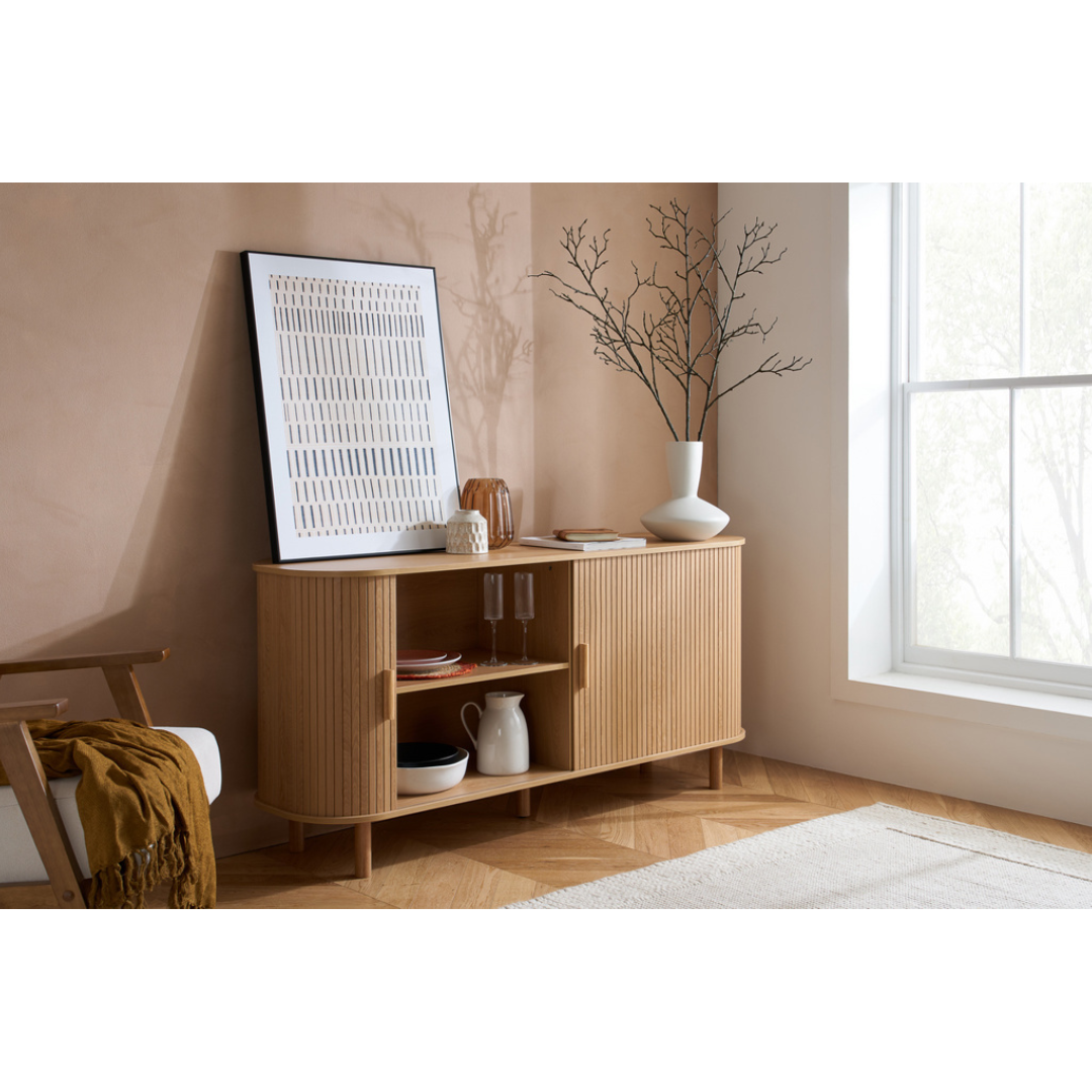 Lille Fluted Oak Sideboard