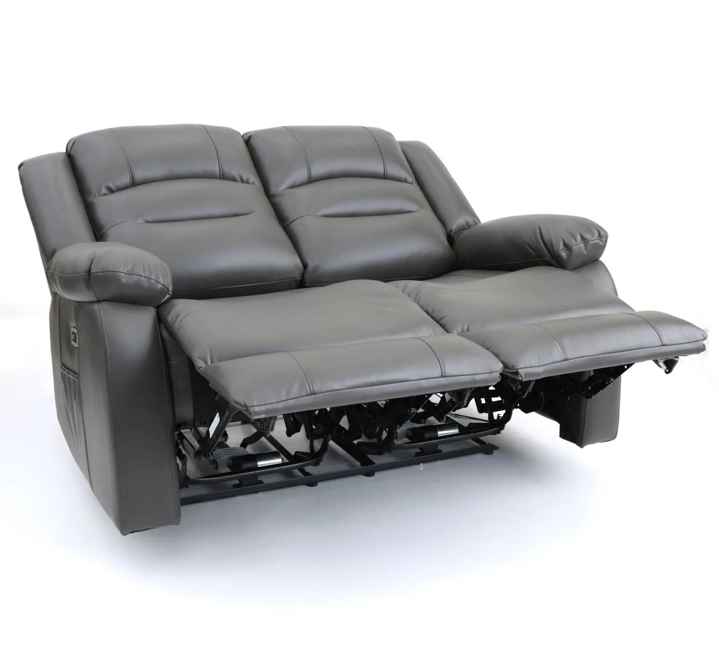 Costa Electric Recliner Sofa Grey 2 Seater