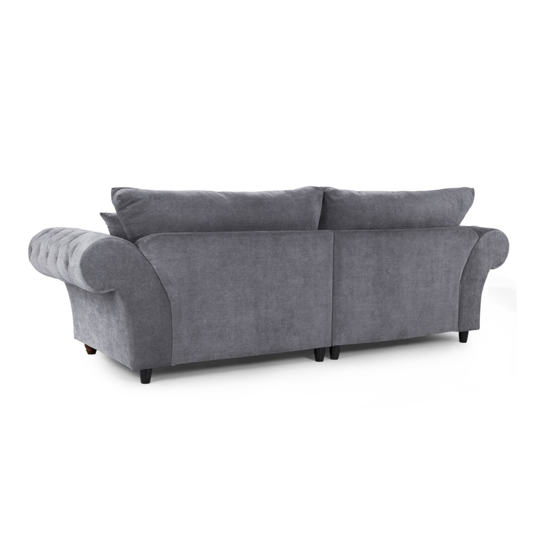 Windsor Full-back Grey Four Seater Sofa